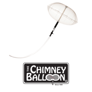 Chimney Balloon, Easy Install, Number 1 Chimney Accessory