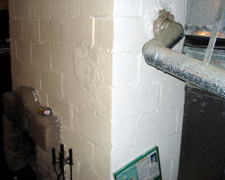 basement chimney