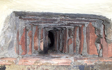 Measuring for a Chimney Balloon above the damper.