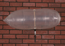 Can a 9″ wide Chimney Balloon fit in a 9.5″ wide chimney flue?