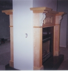 double sided fireplace