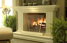 Fireplace Waterfalls from Hearth Falls add class to a fireplace