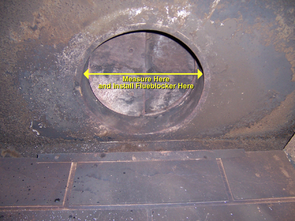 2: I Have a Circular Center Pivot Damper with No Handle. How Do I Plug the  Round Flue Pipe? - Cleverly Solved