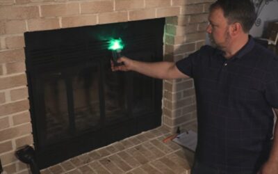 5 Places to Use a Smoke Pencil in a Fireplace to Test Air Leakage